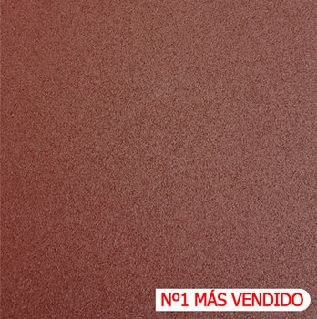 Caucho Macizo LOSETA DE CAUCHO 1x1m.  |  10mm  |  DENSIDAD PLUS +  |  Rojo